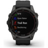 Часы GARMIN FENIX 7S SAPPHIRE SOLAR CARBON GRAY DLC TITANIUM WITH BLACK BAND 11151